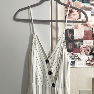 Urban Romantics linen cotton blend dress size L